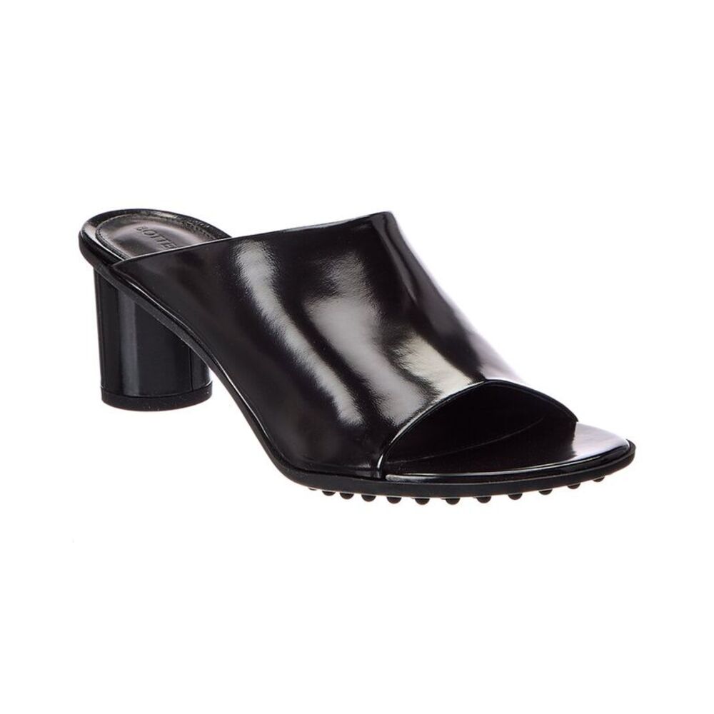 Bottega Veneta Atomic Leather Mule, Black